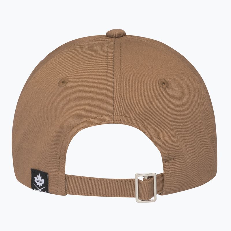 CCM All Outside Slouch brown baseball cap 2