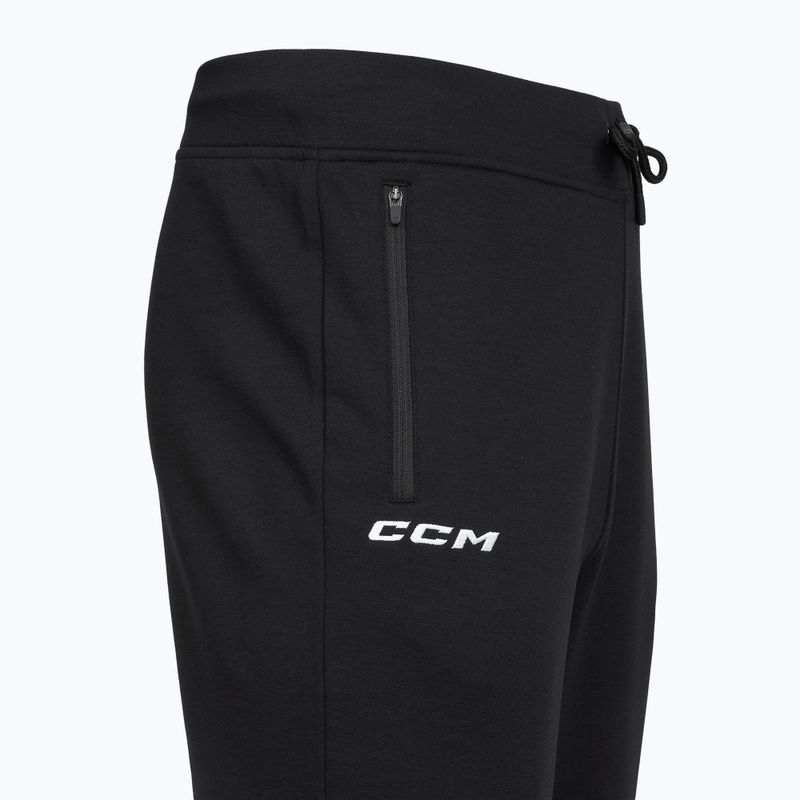 Men's trousers CCM Locker Room Tapered SR black 3