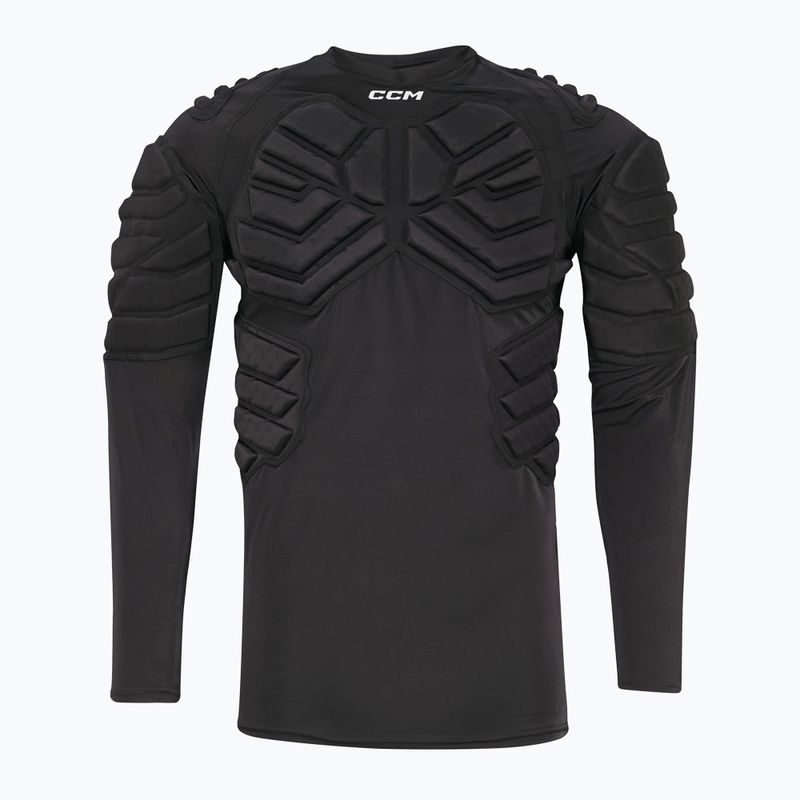 Men's CCM Ribano SR hockey longsleeve with protectors black