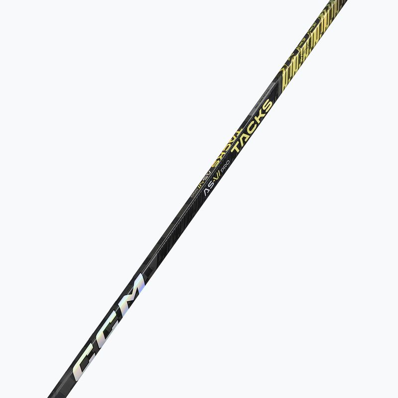 CCM Tacks As-VI Pro JR children's hockey stick black 5