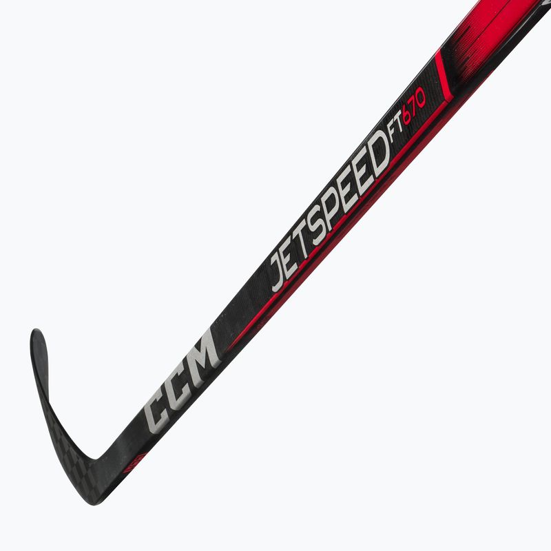 CCM JetSpeed hockey stick FT670 SR black 3