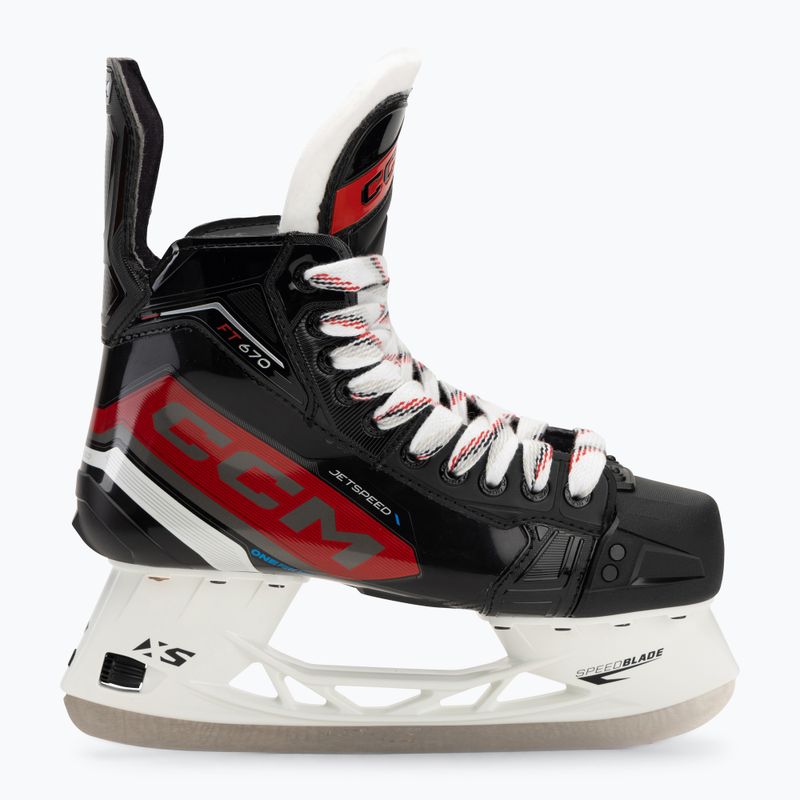 CCM men's hockey skates JetSpeed FT670 SR black 2