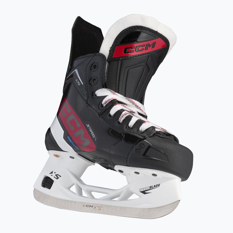 CCM JetSpeed children's hockey skates FT670 JR black 2