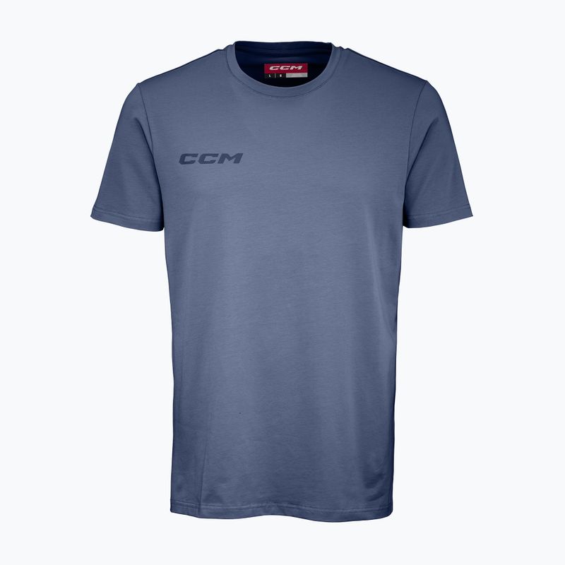 Men's T-shirt CCM Core vintage blue