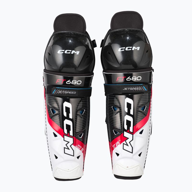 CCM JetSpeed FT680 SR hockey shin guards