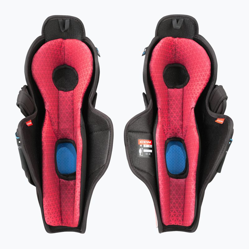 CCM JetSpeed FT680 SR hockey shin guards 2