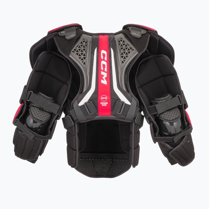 Men's hockey goalkeeper vest CCM Eflex 6 black 2