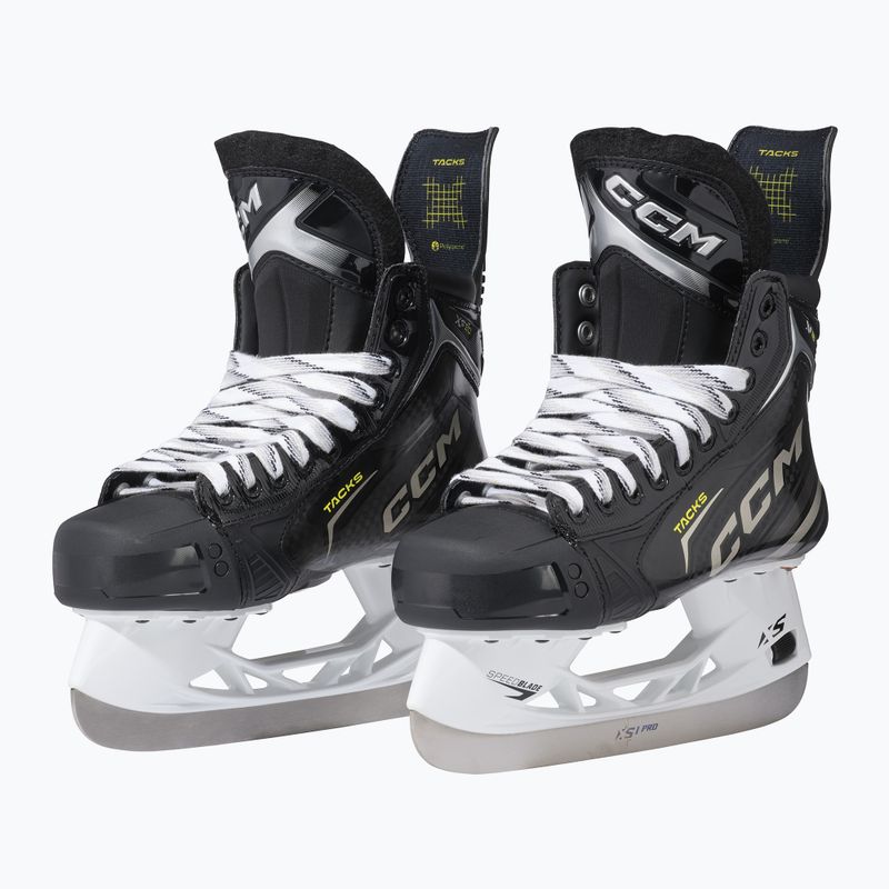 Men's hockey skates CCM Tacks XF80 SR Wide black 2