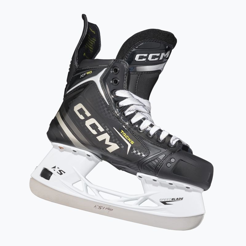 Men's hockey skates CCM Tacks XF80 SR Wide black 6