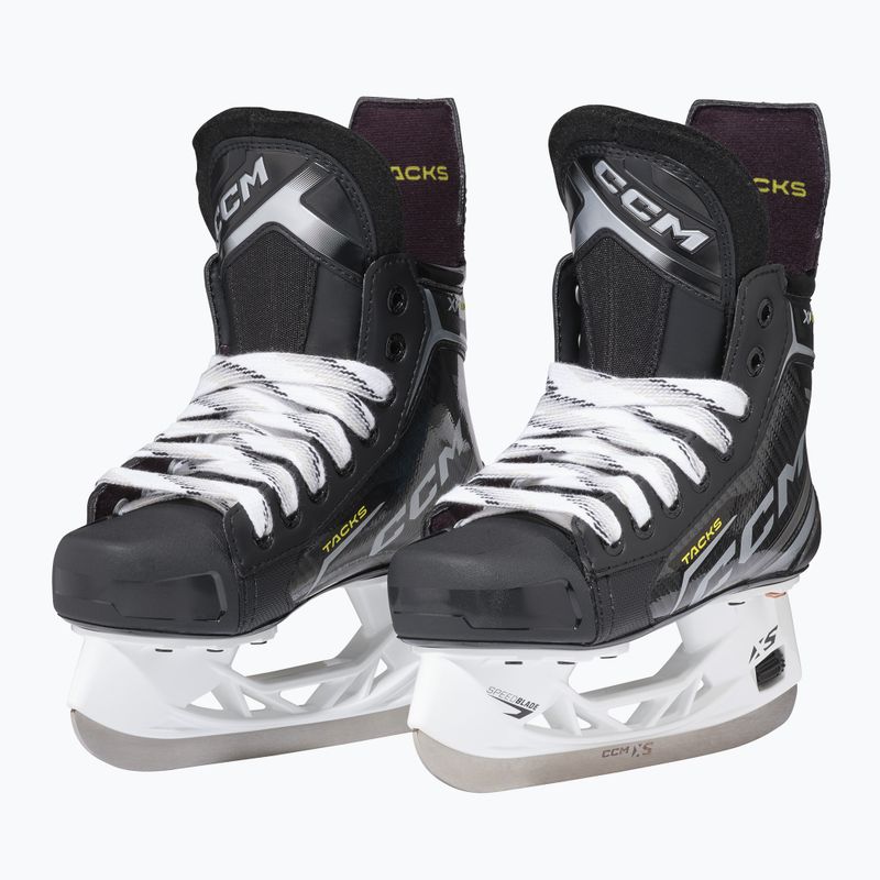 Children's hockey skates CCM Tacks XF70 JR black 2