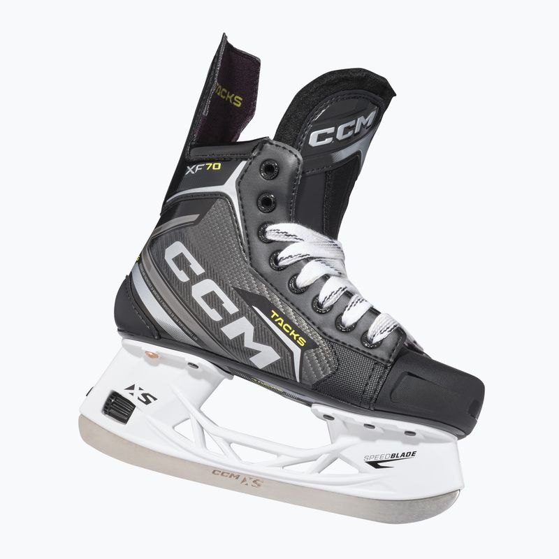 Children's hockey skates CCM Tacks XF70 JR black 6
