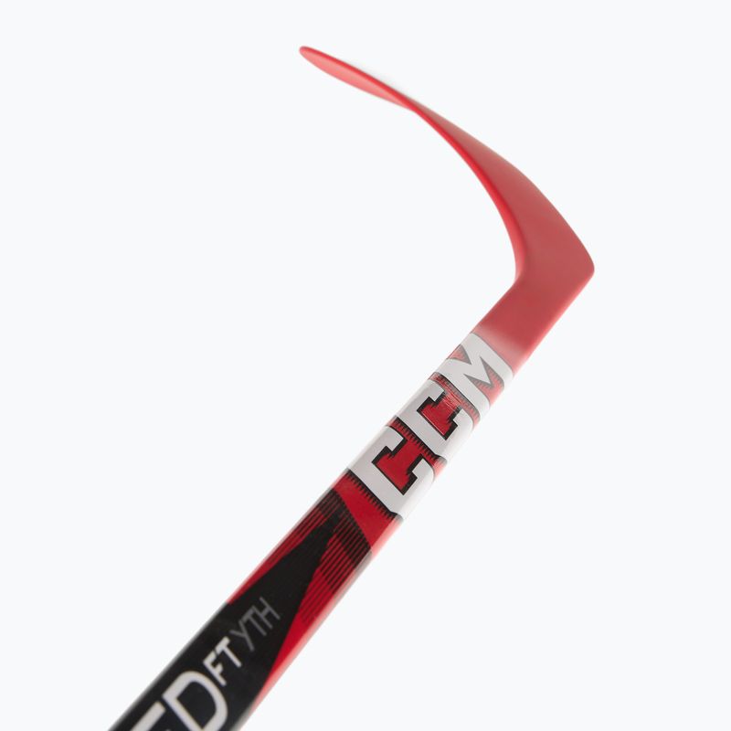 Hockey stick dziecięcy CCM JetSpeed FT Youth black/red 4
