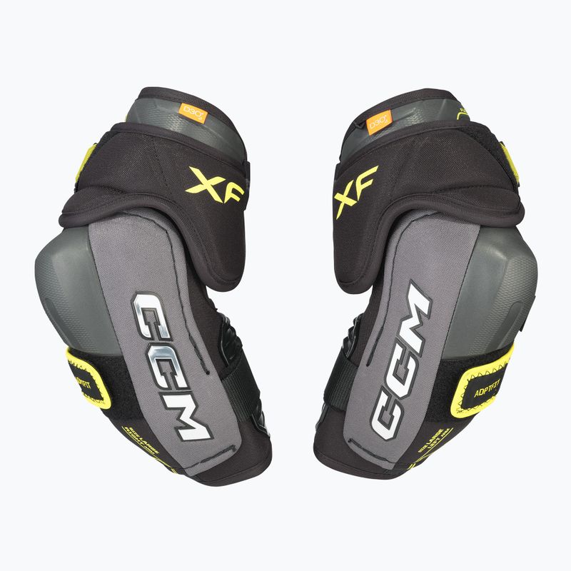 CCM Tacks XF SR hockey elbow pads black