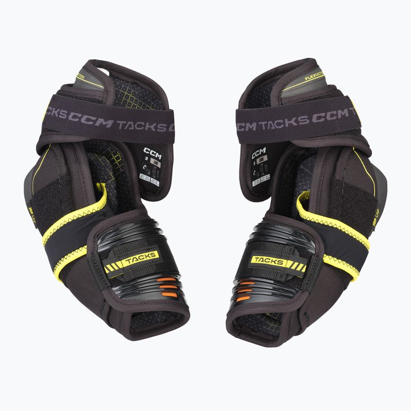 CCM Tacks XF SR hockey elbow pads black 2