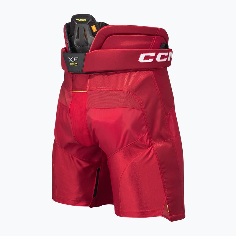 Men's hockey trousers CCM Tacks XF Pro SR red 2