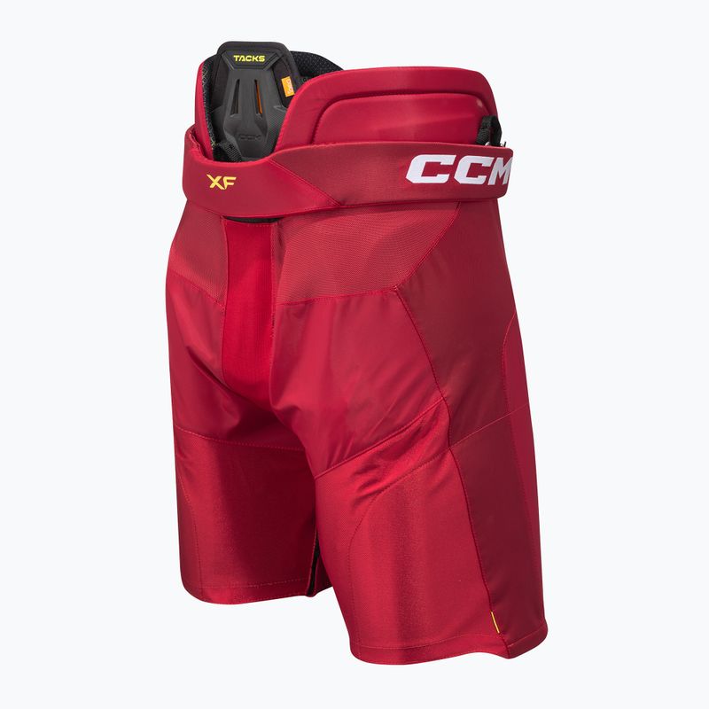 Men's hockey trousers CCM Tacks XF SR red 2