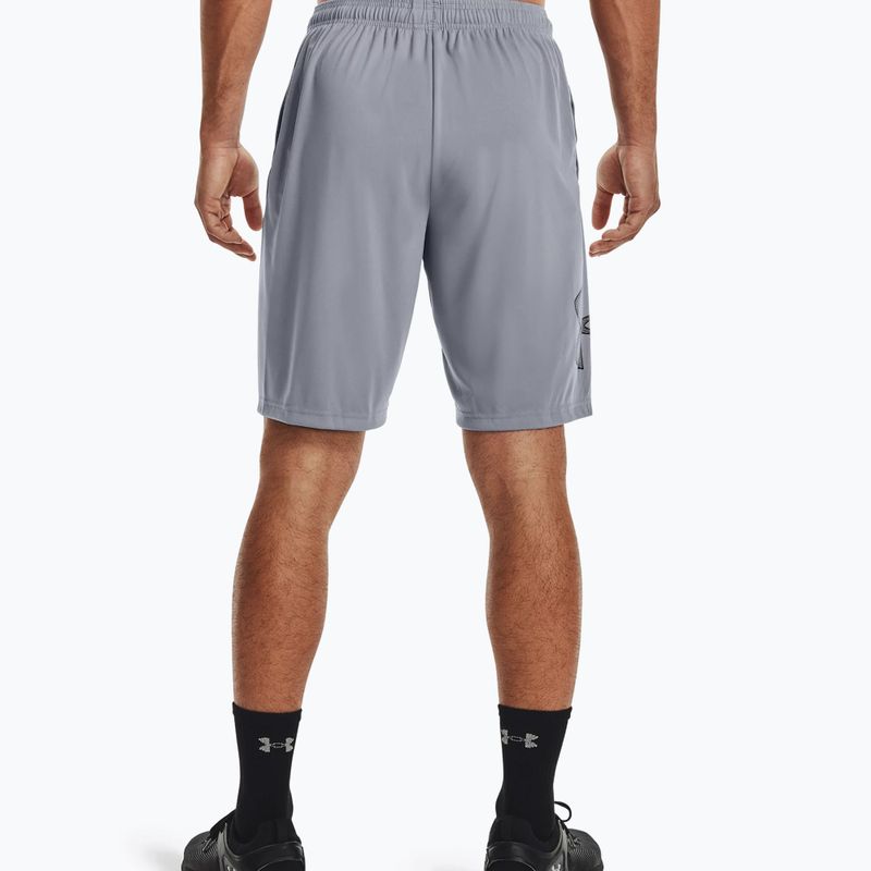 Under Armour Tech Graphic 035 grey men's training shorts 1306443 2