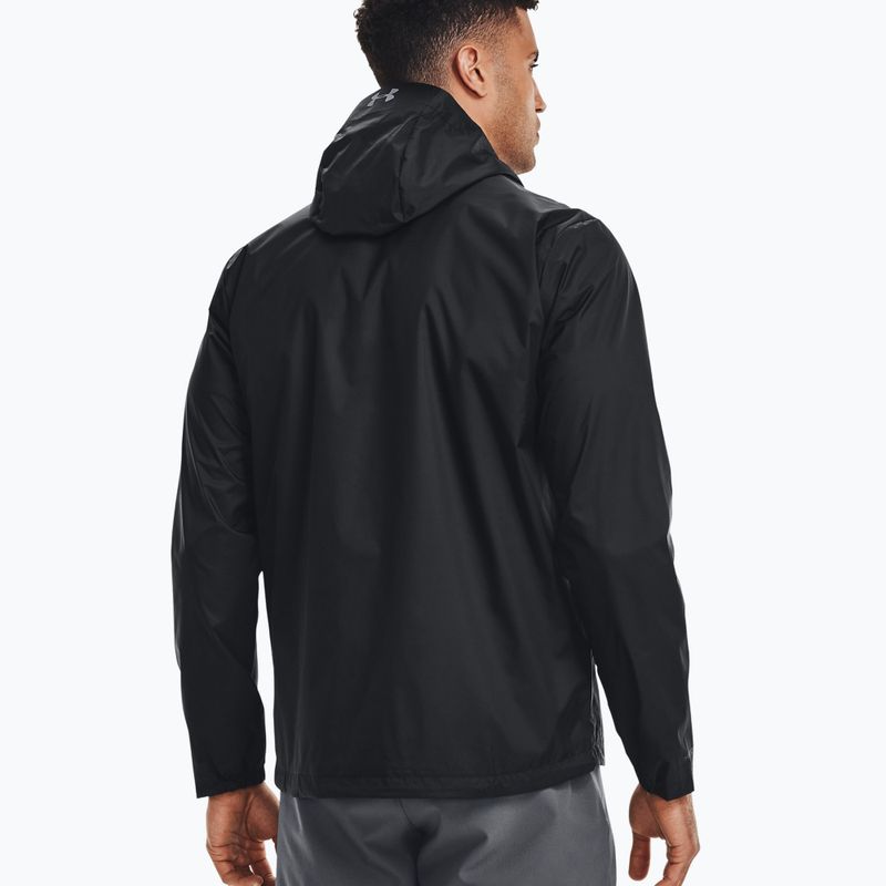 Under Armour Forefront Rain 001 men's training jacket black 1321439 2