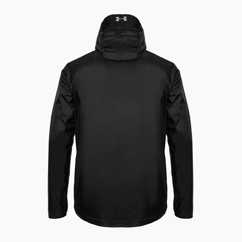 Under Armour Forefront Rain 001 men's training jacket black 1321439 5