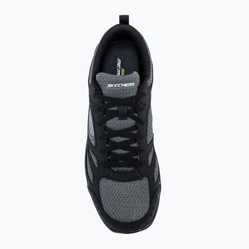SKECHERS Summits South Rim black/white men's training shoes 5