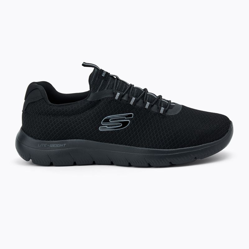 SKECHERS men's shoes Summits black 2