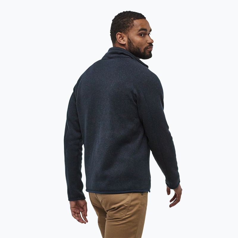 Men's Patagonia Better Sweater Fleece trekking sweatshirt new navy 3