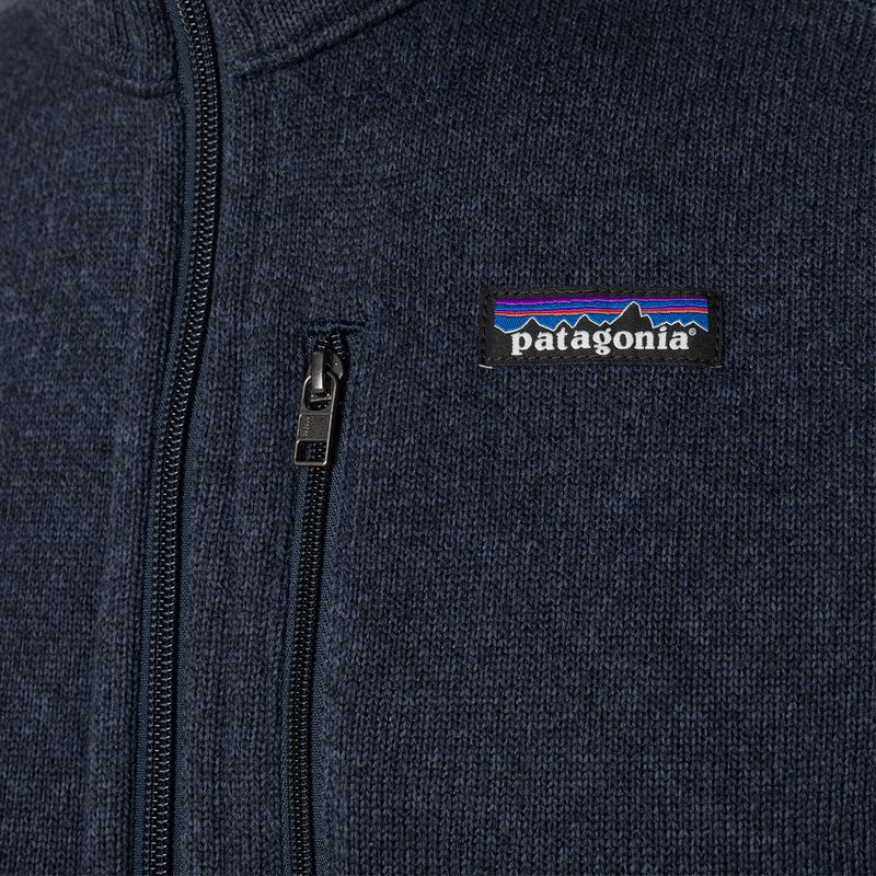 Men's Patagonia Better Sweater Fleece trekking sweatshirt new navy 7