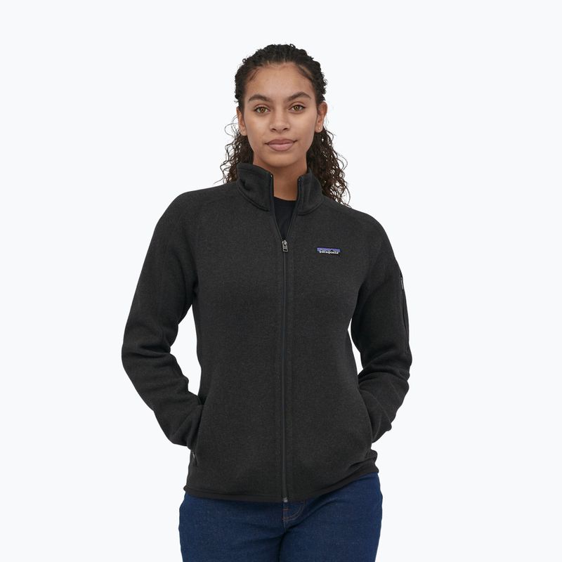 Women's trekking sweatshirt Patagonia Better Sweater Fleece black