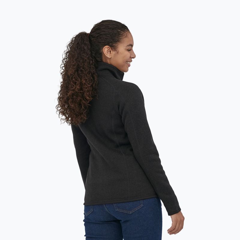 Women's trekking sweatshirt Patagonia Better Sweater Fleece black 3