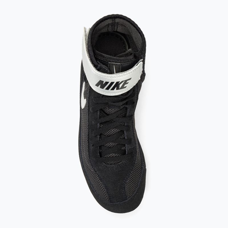 Nike Speedsweep VII wrestling shoe black/metallic silver 5
