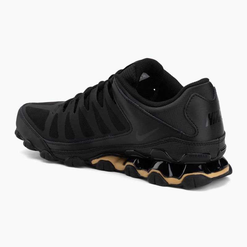Men's training shoes Nike Reax 8 TR Mesh black/black/metallic gold 3