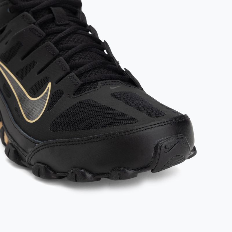 Men's training shoes Nike Reax 8 TR Mesh black/black/metallic gold 7