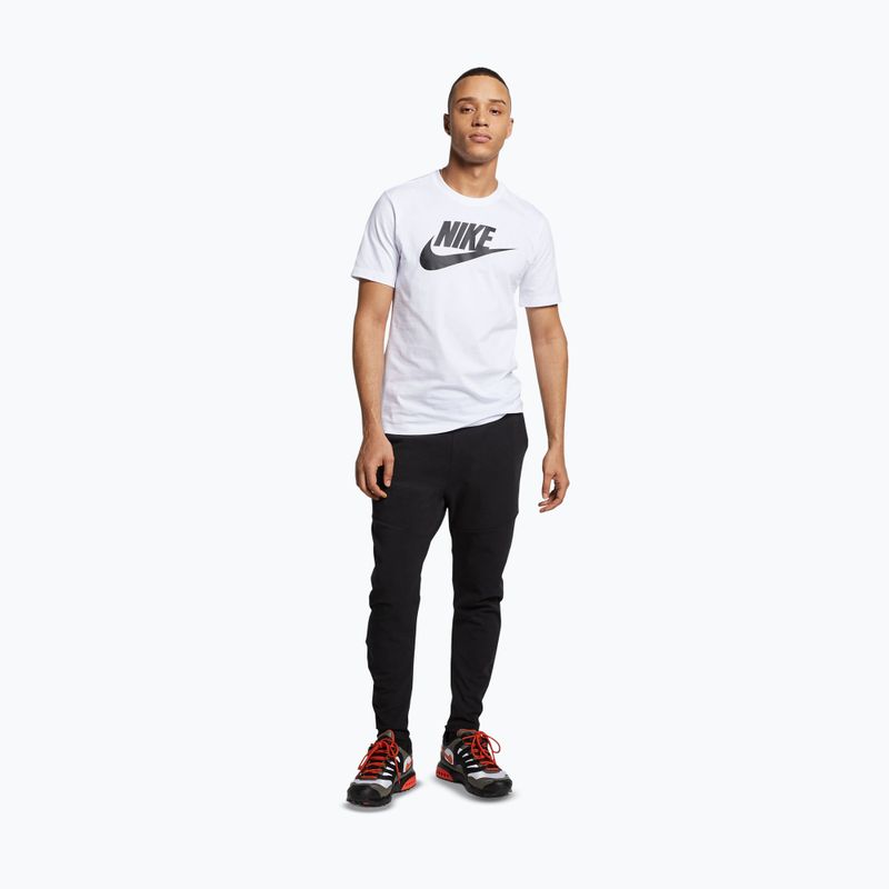 Men's T-shirt Nike Sportswear white/black 3