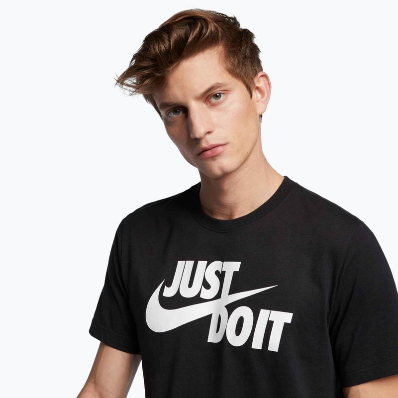 Men's T-shirt Nike Sportswear JDI black/white 4