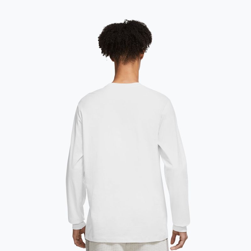 Men's longsleeve Nike Sportswear Club white/black 2