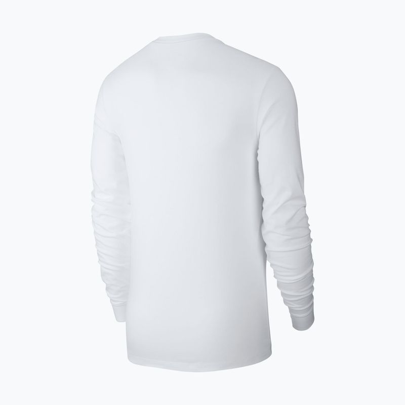 Men's longsleeve Nike Sportswear Club white/black 5