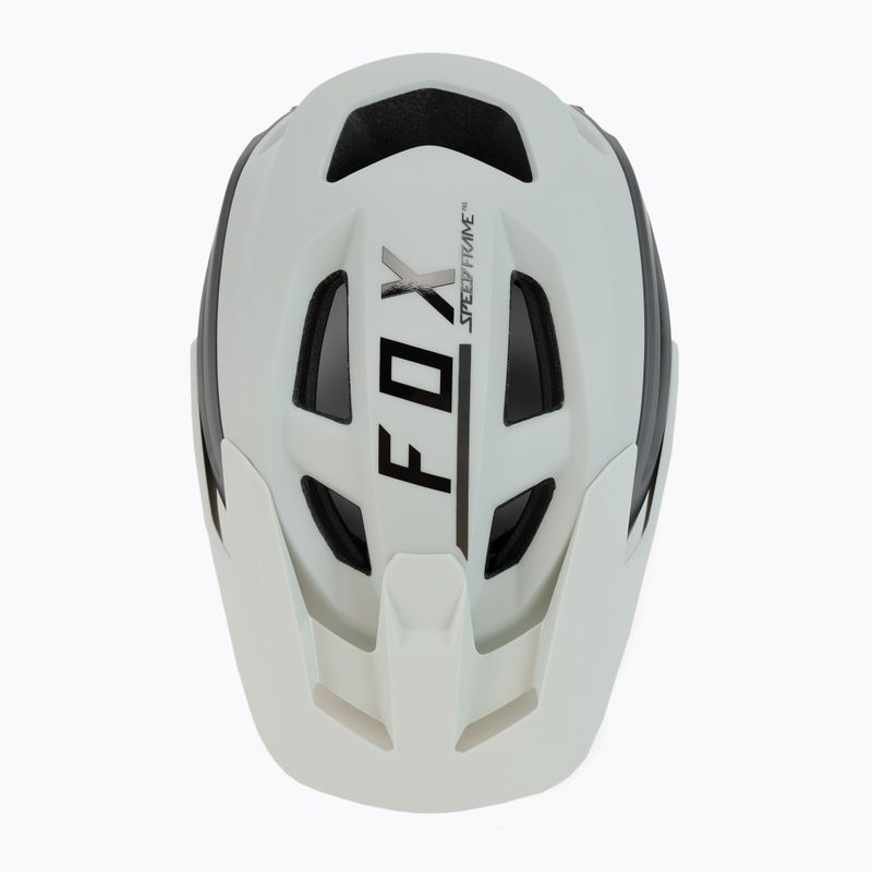 Fox Racing Speedframe Pro Blocked bike helmet white 29414_439_S 6
