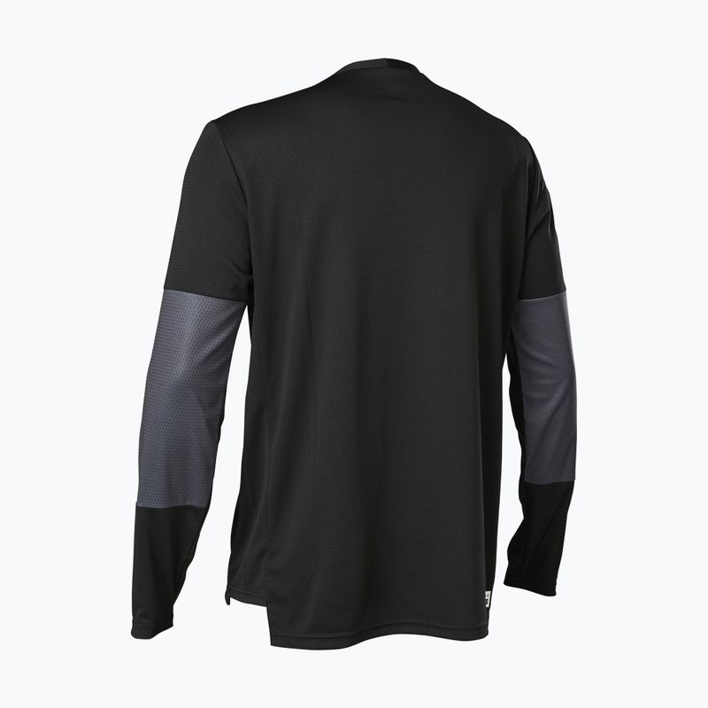 Men's cycling jersey Fox Racing Defend LS Jersey Foxhead black 28988 2