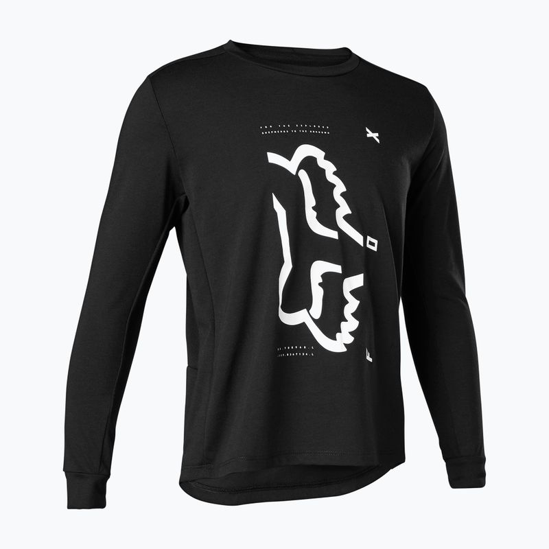 Children's cycling jersey Fox Racing Ranger Dr LS Jersey black 28959 4
