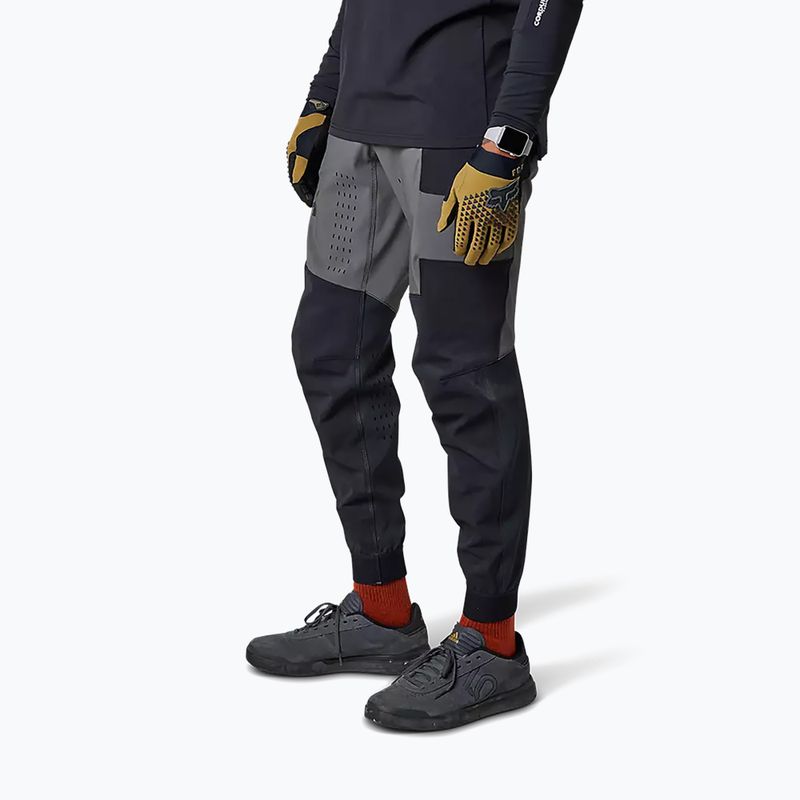 Fox Racing Defend Pro men's cycling trousers black/grey 28888_330 3