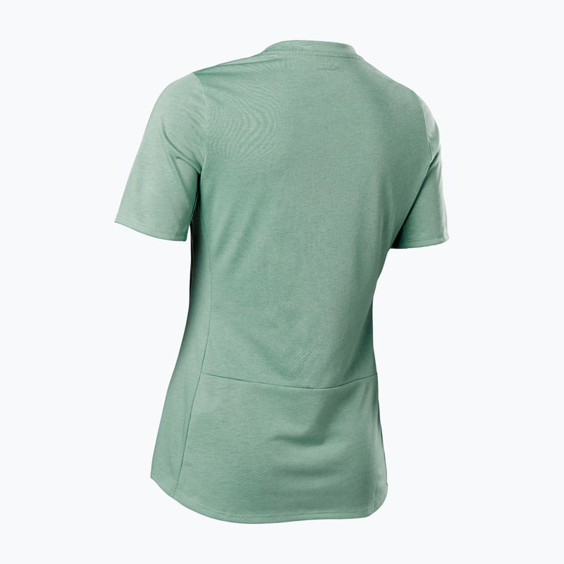 Women's cycling jersey Fox Racing Ranger Dr SS Jersey Double Fox eucalyptus 29302 2