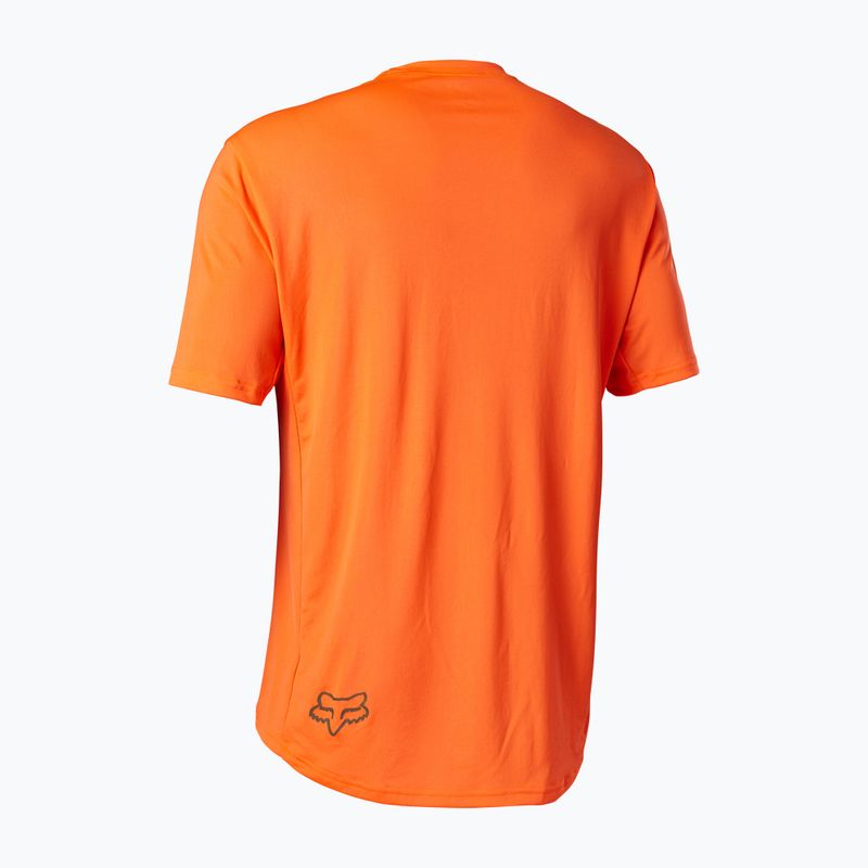 Men's cycling jersey Fox Racing Ranger SS Jersey Moth orange 28878 2