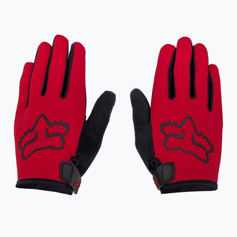 Fox Racing Ranger children's cycling gloves black/red 27389 3