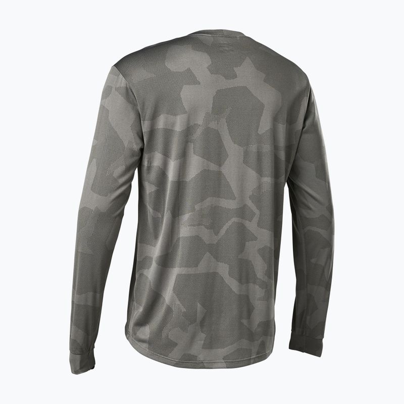 Men's cycling jersey Fox Racing Ranger Tru Dri grey LS 28863 5