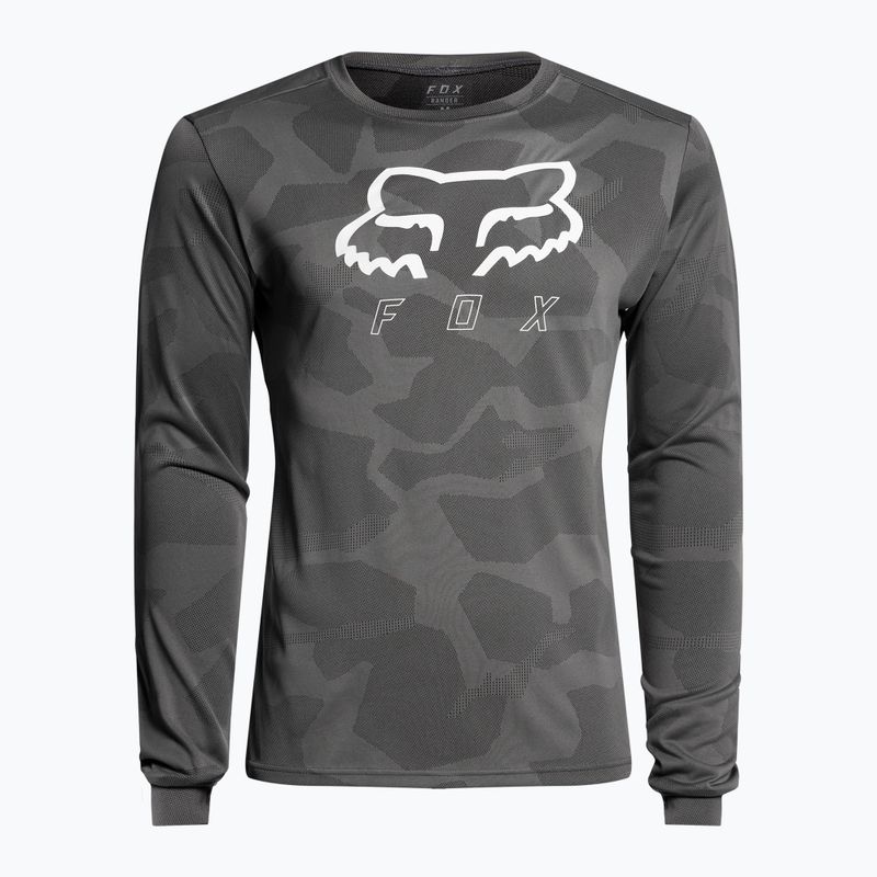 Men's cycling jersey Fox Racing Ranger Tru Dri grey LS 28863