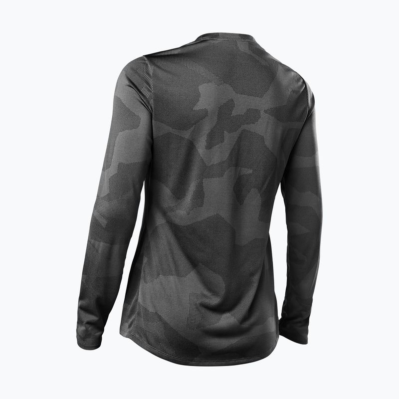 Women's cycling jersey Fox Racing Ranger Tru Dri LS grey 28969 2