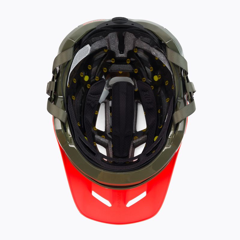 Fox Racing Speedframe Pro Fade green-orange bike helmet 29463_099_L 5