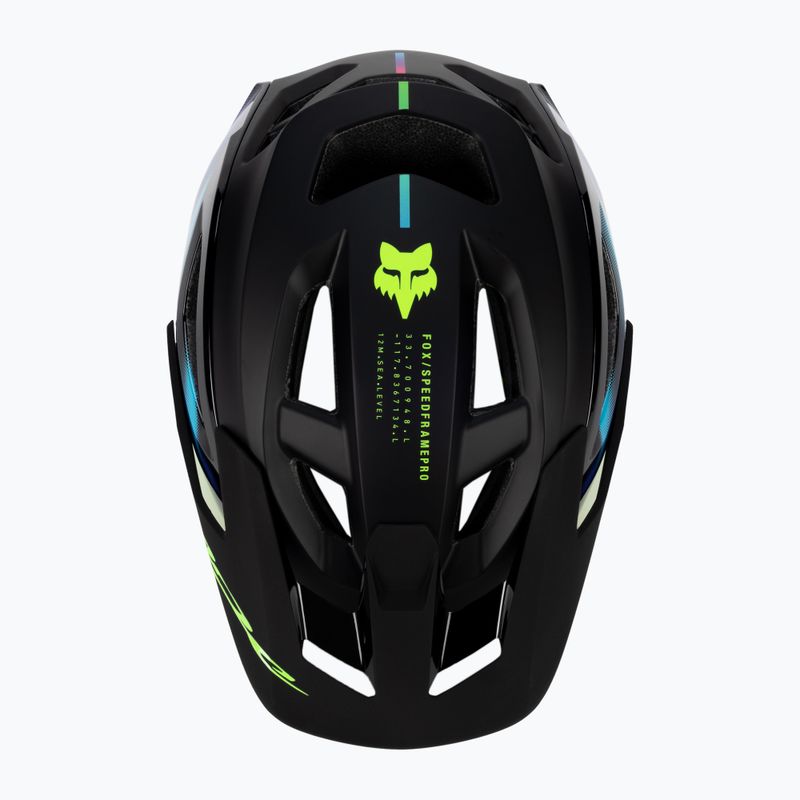 Fox Racing Speedframe Pro Lunar bike helmet black 29881-001 6