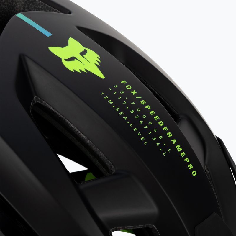 Fox Racing Speedframe Pro Lunar bike helmet black 29881-001 9