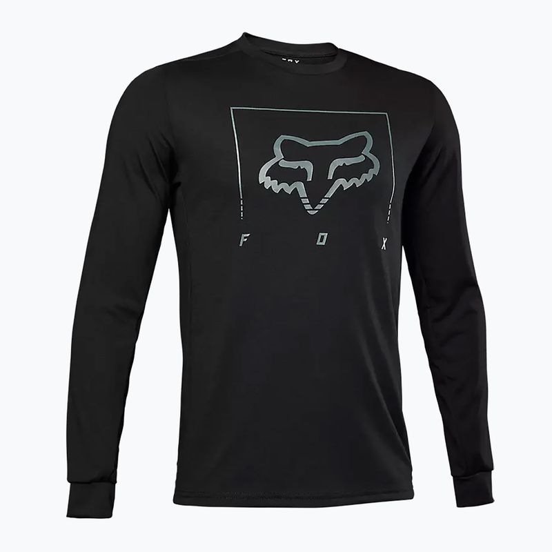 Men's Fox Racing Ranger Dr MD Tred LS cycling jersey black 30100_001_S